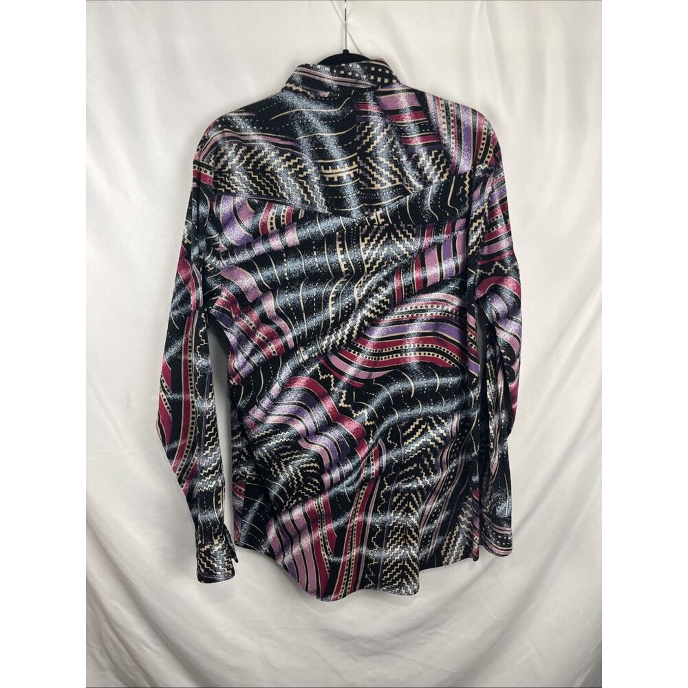 Roper Rodeo Multi-Colour & Patterned Western Cowboy Men's Size Large - Picture 5 of 7